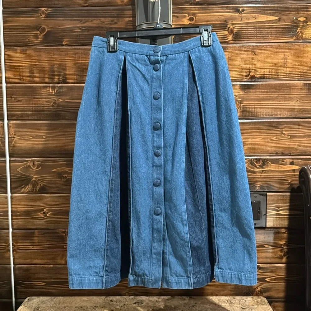 Deborah Lyons Sara Denim Skirt